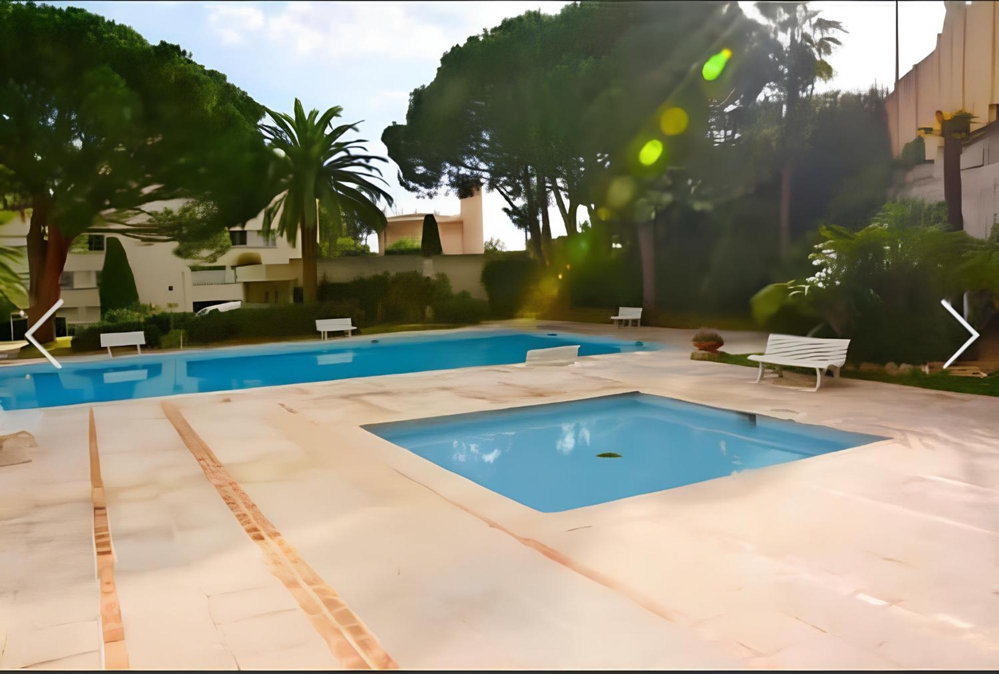 Golfe Juan Studio Dans Residence Avec Piscine Vallauris Exterior foto